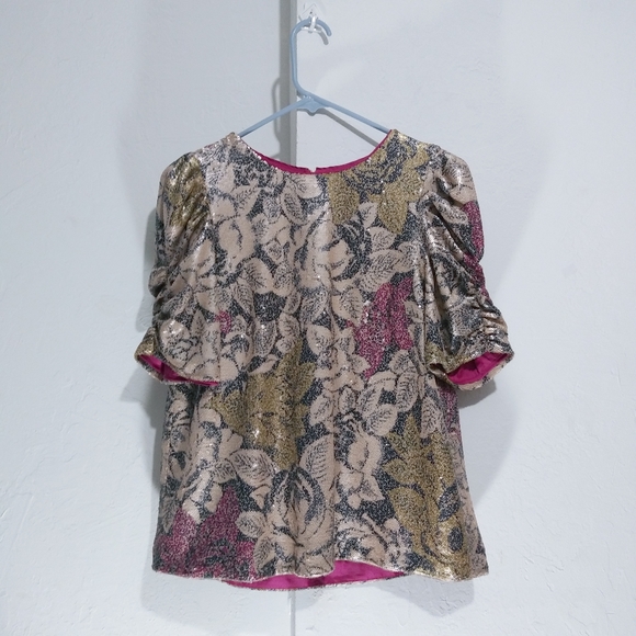 Anthropologie  Blouse à paillettes Marie
Size 4 - Picture 2 of 8